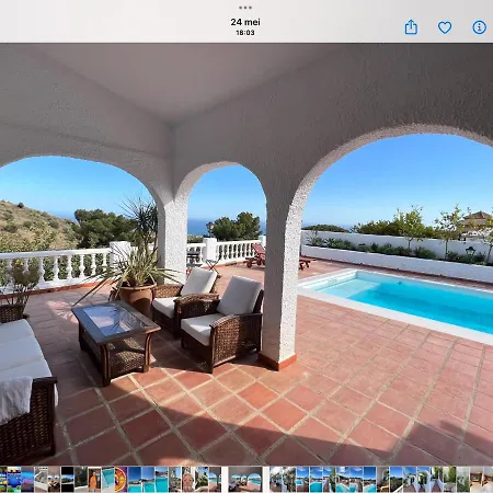 Romantic White -heated Pool Nerja